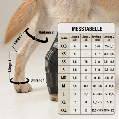 Sprunggelenk Durchtrittigkeits Bandage für Hunde