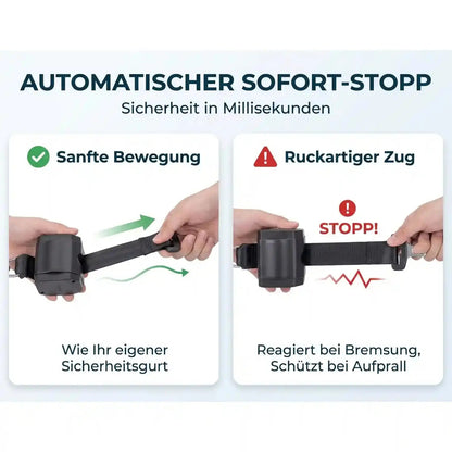 Hundesicherheitsgurt ausziehbar