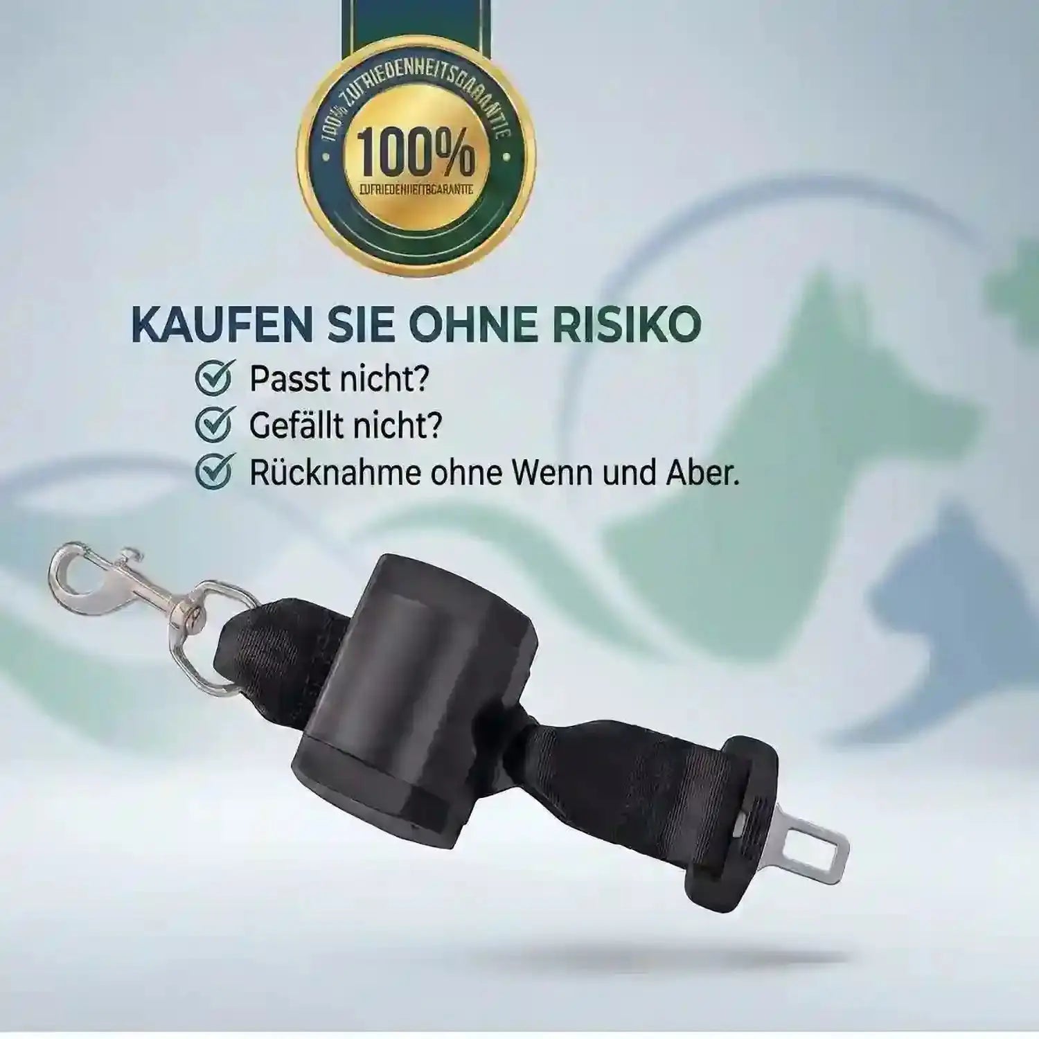 Hundesicherheitsgurt ausziehbar