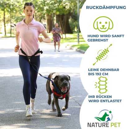 Freihand Joggingleine für Hunde