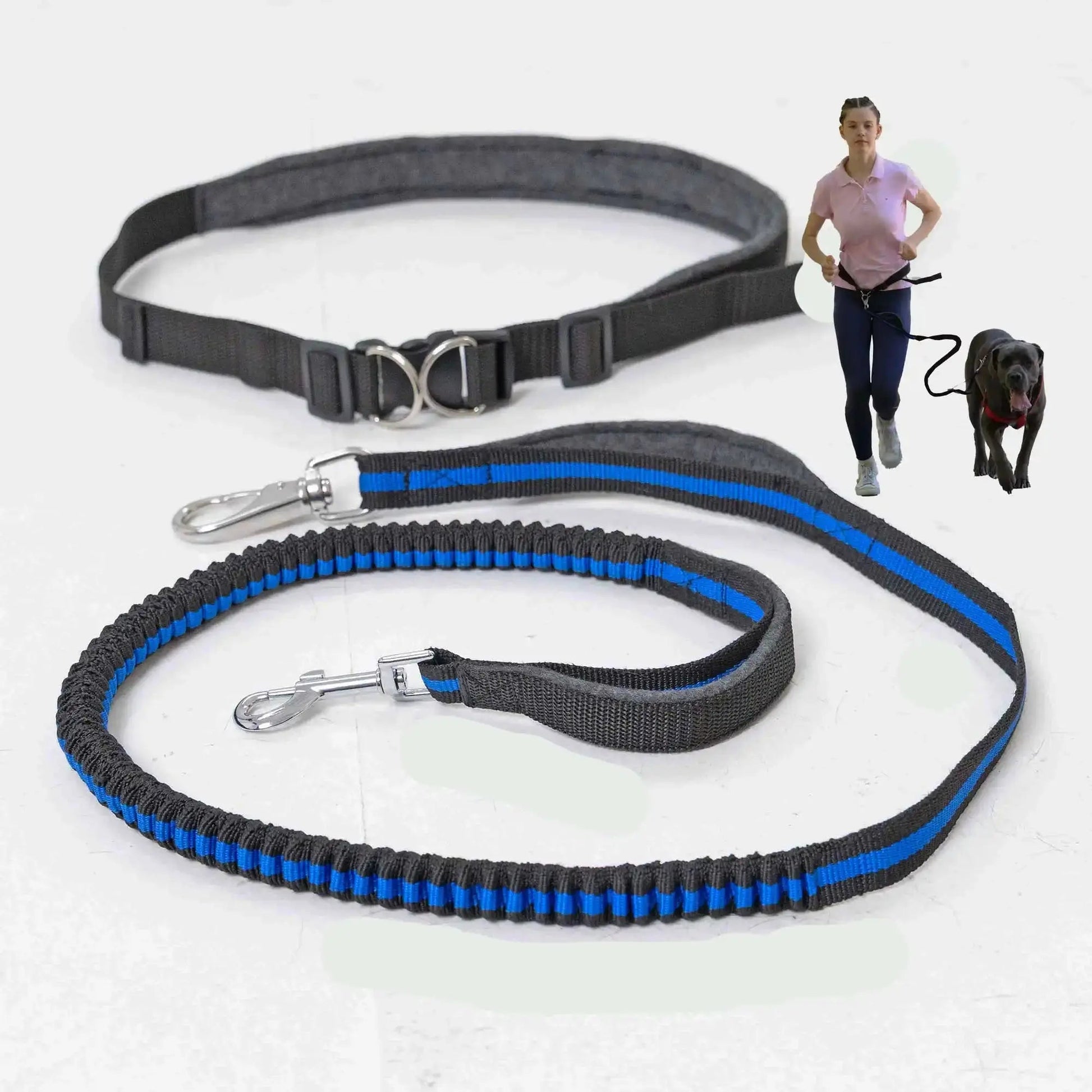 Freihand Joggingleine für Hunde
