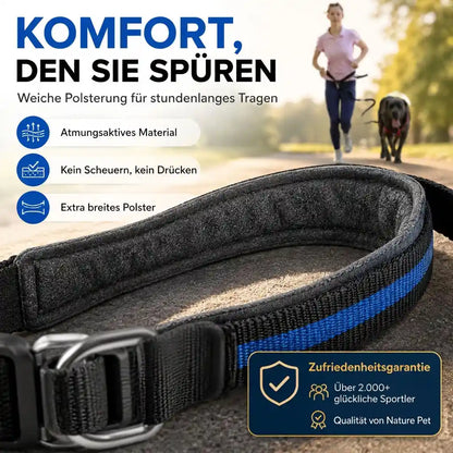 Freihand Joggingleine für Hunde