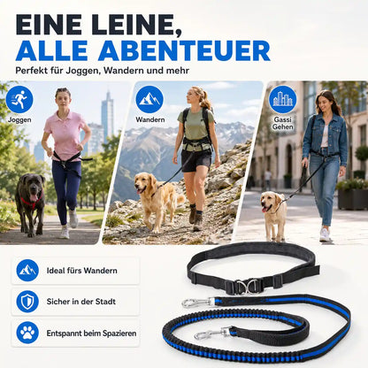 Freihand Joggingleine für Hunde