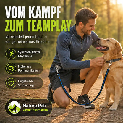 Freihand Joggingleine für Hunde