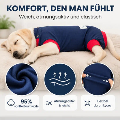 Hunde OP Body | Schutzanzug &amp; Beruhigungsshirt für Hunde