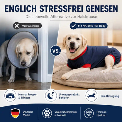 Hunde OP Body | Schutzanzug &amp; Beruhigungsshirt für Hunde